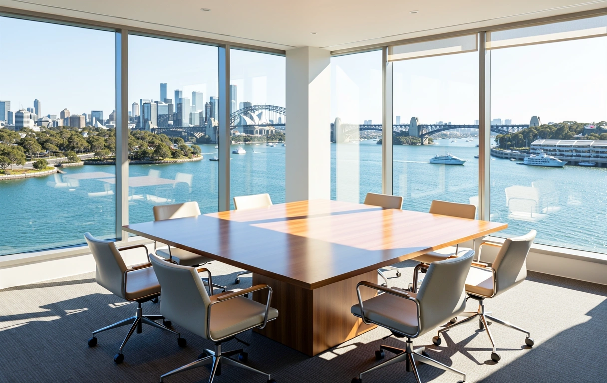 Executive boardroom in Sydney